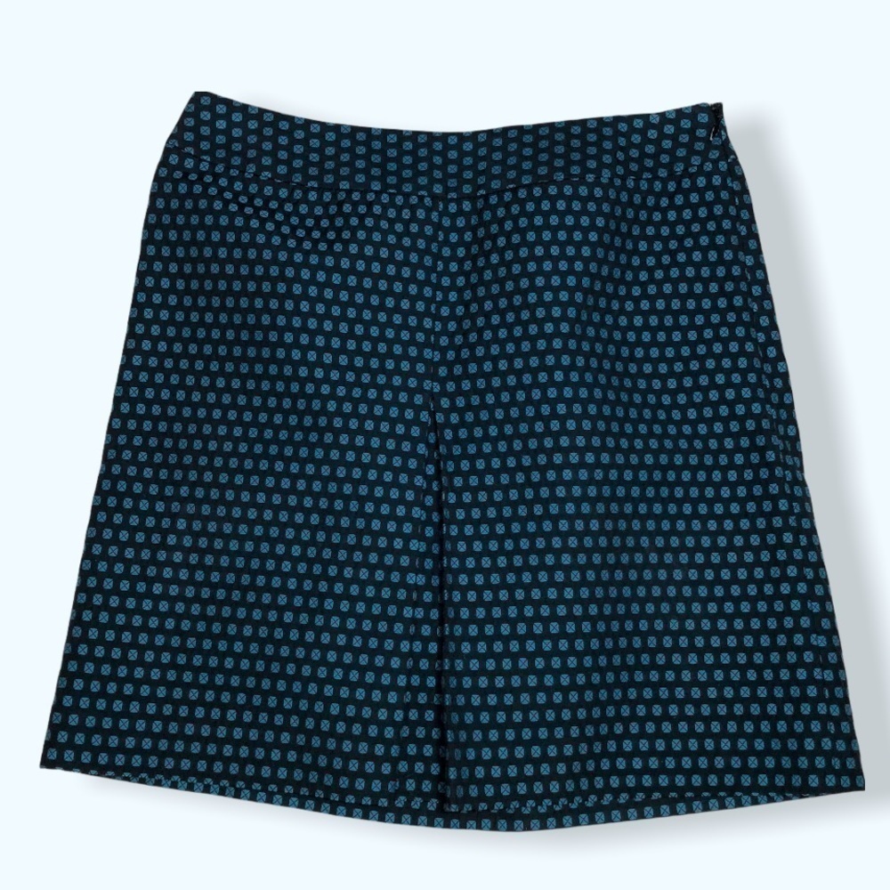 Ann Taylor LOFT Petites Cotton Blend Box Pleat Mini Skirt Sz 2P